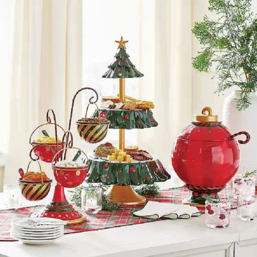Food City Snacks - Plato de postre de árbol de