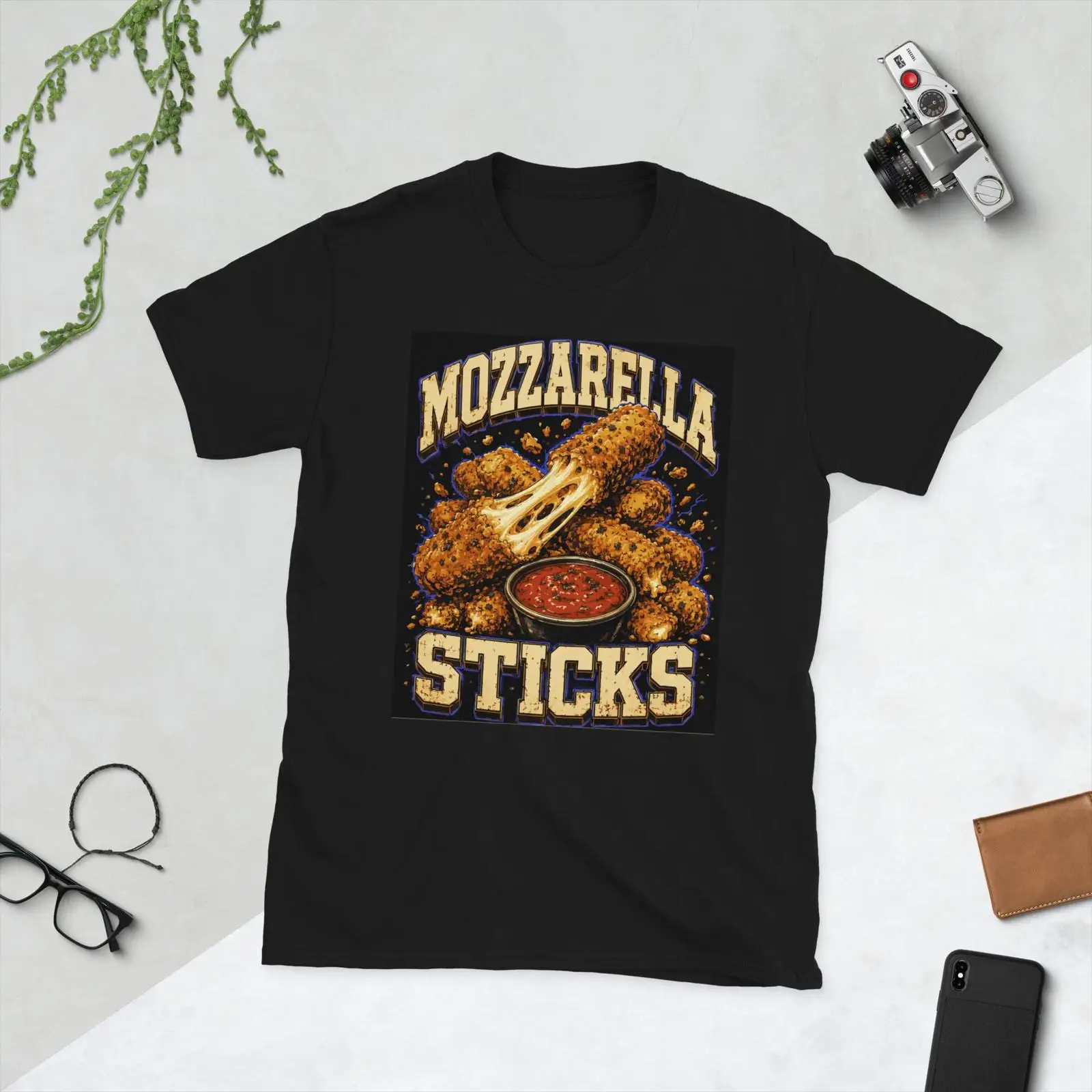 Foody Snacks - Camiseta Retro para Amantes de los