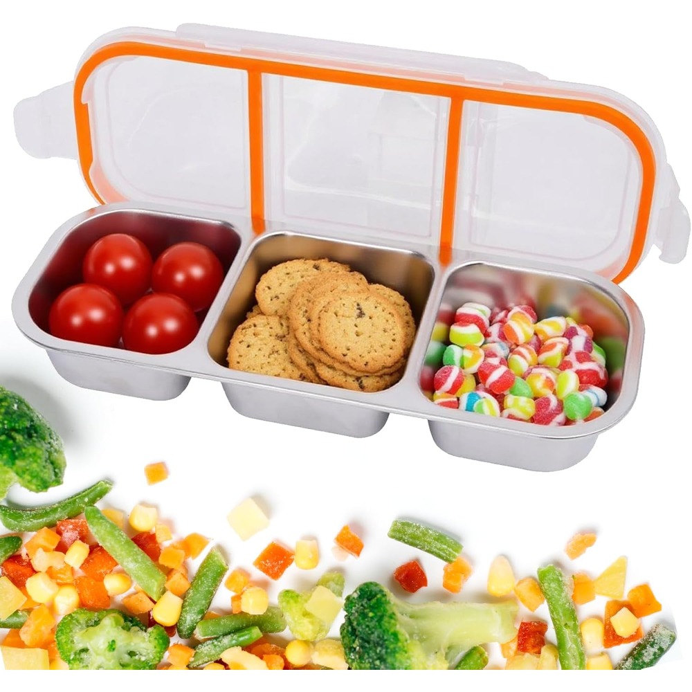 Food Snacks For School - Recipientes para refrigerios de acero inoxidable