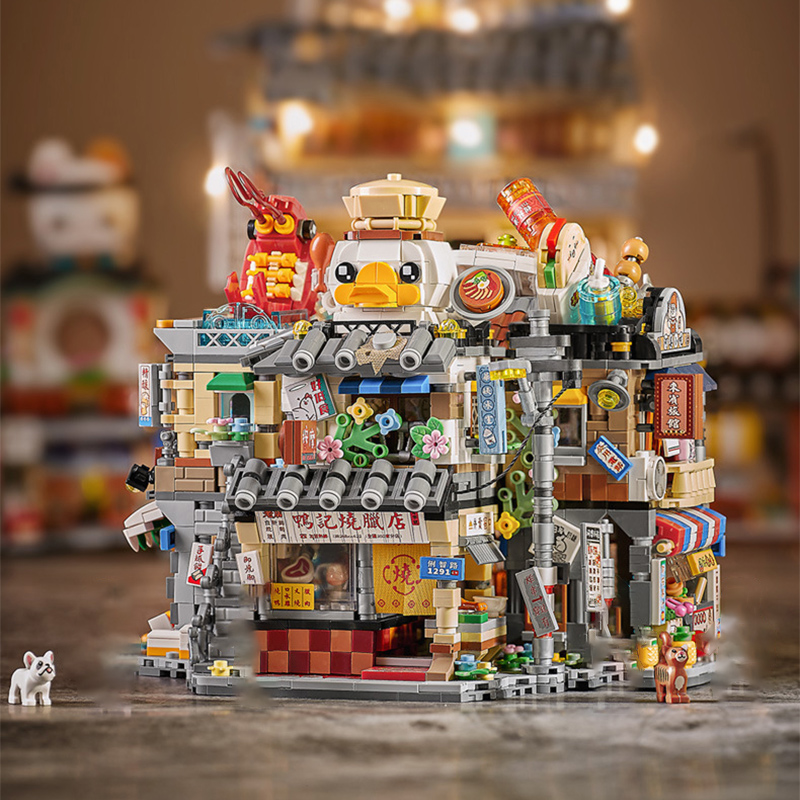 Food City Snacks - Ciudad Hong Kong Retro comida cancha