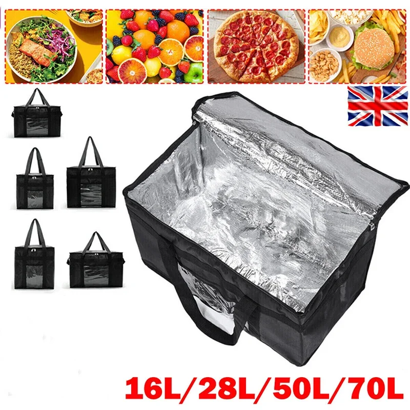 Food Snacks Delivery - Bolsa de mano térmica con aislamiento