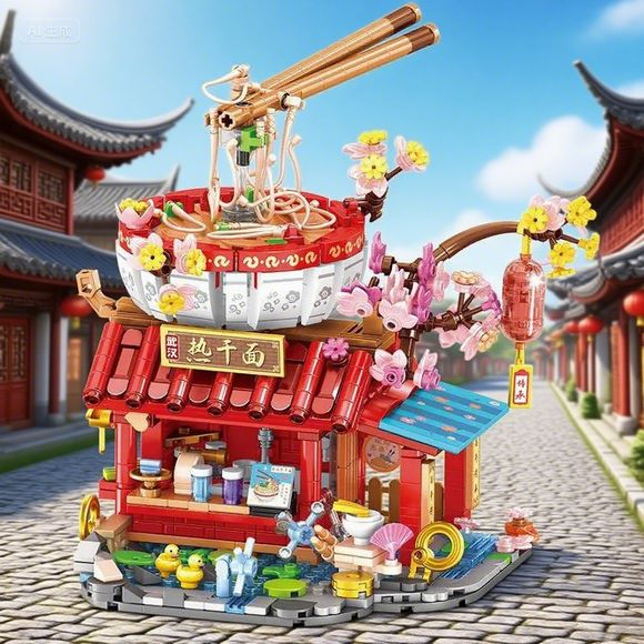 Food City Snacks - Nuevos Bloques de Construcción de Tiendas