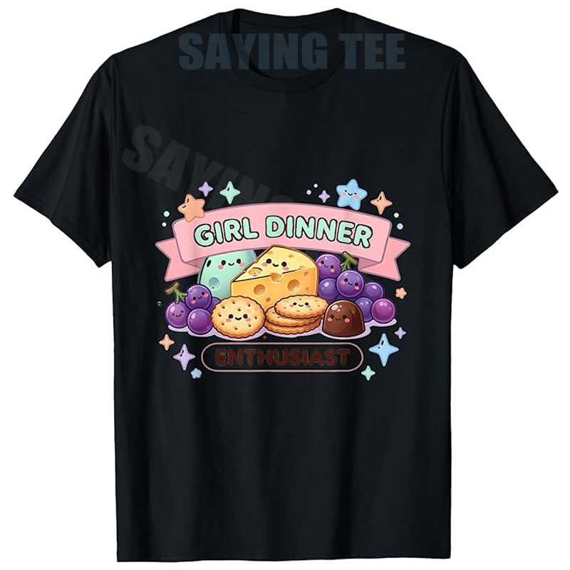 Foody Snacks - Camiseta con diseño 'Im Literally Just