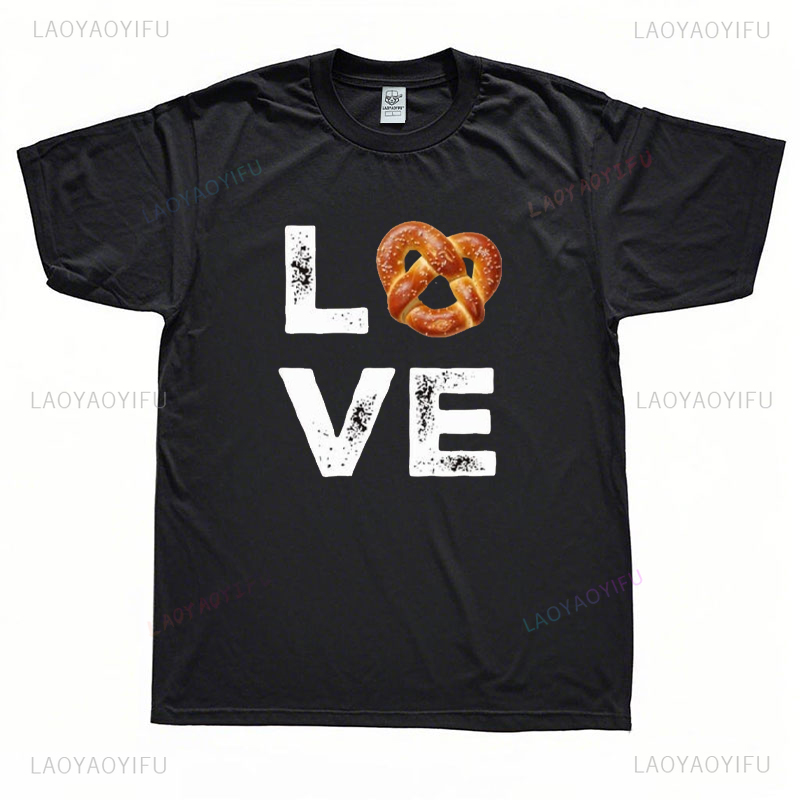Camisetas gráficas LOVE Pretze - Foody Snacks reseña y precio