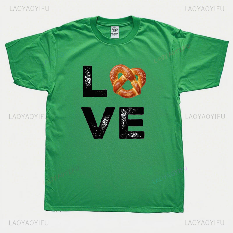 Camisetas gráficas LOVE Pretze - Foody Snacks reseña y precio