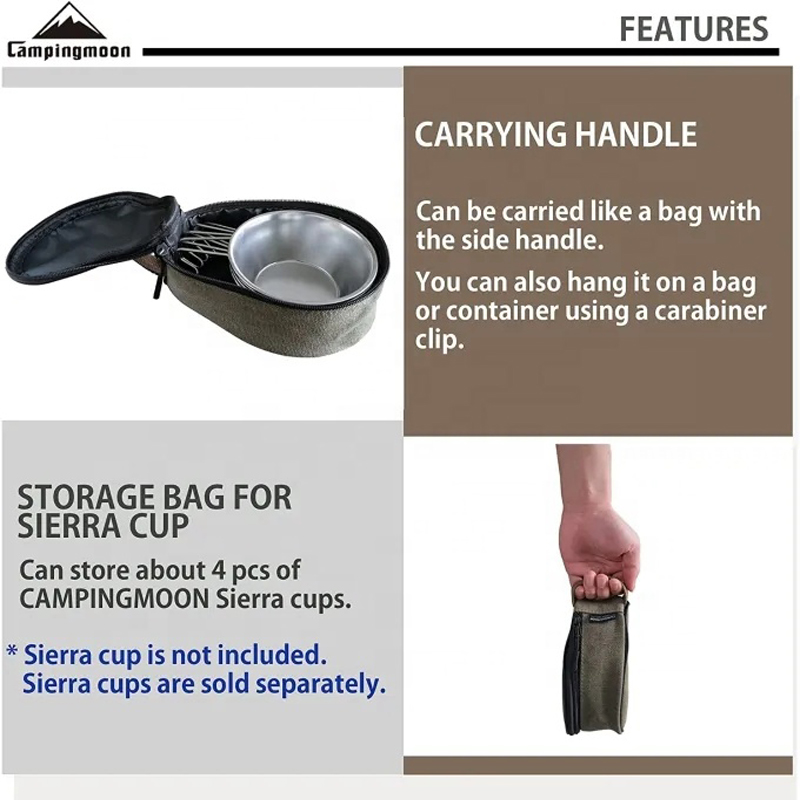 CAMPINGMOON S220-B Mini bolso  - Food Snacks Delivery reseña y precio