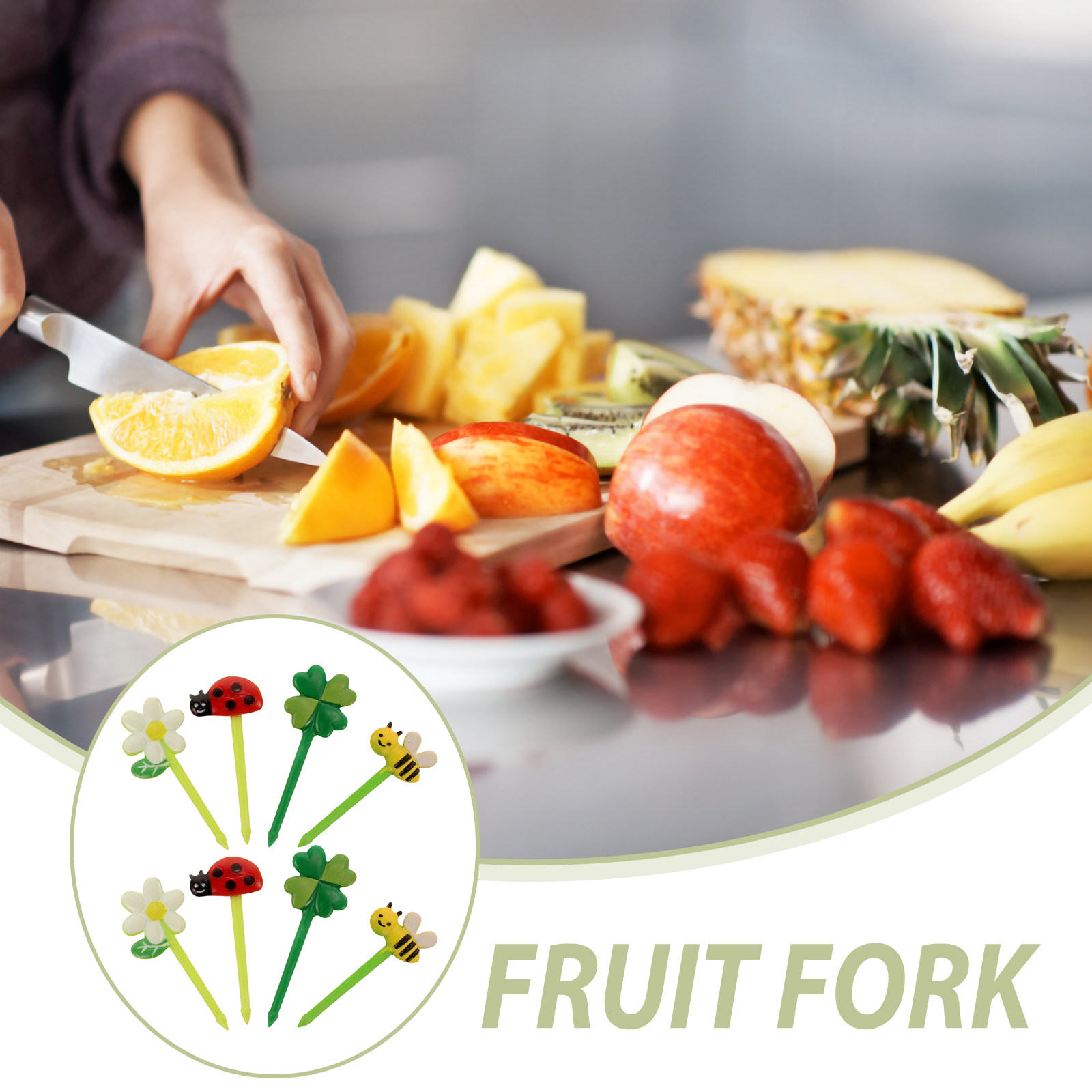 Paquete de 5 Palillos Decorati - Food Snacks For Kids Party reseña y precio