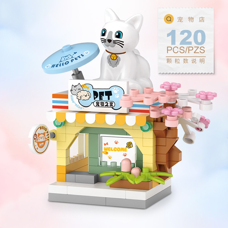 Food Shop Street Series - Kit  - Food City Snacks reseña y precio