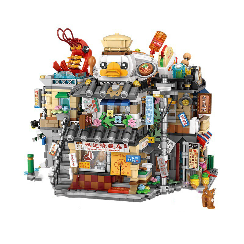 Mini Bloques de Construcción d - Food City Snacks reseña y precio