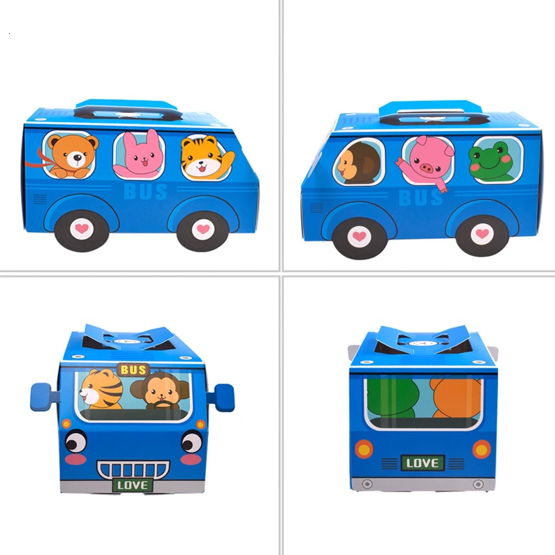 Caja de regalo de 6 uds., Caja - Food Snacks For Kids Party reseña y precio