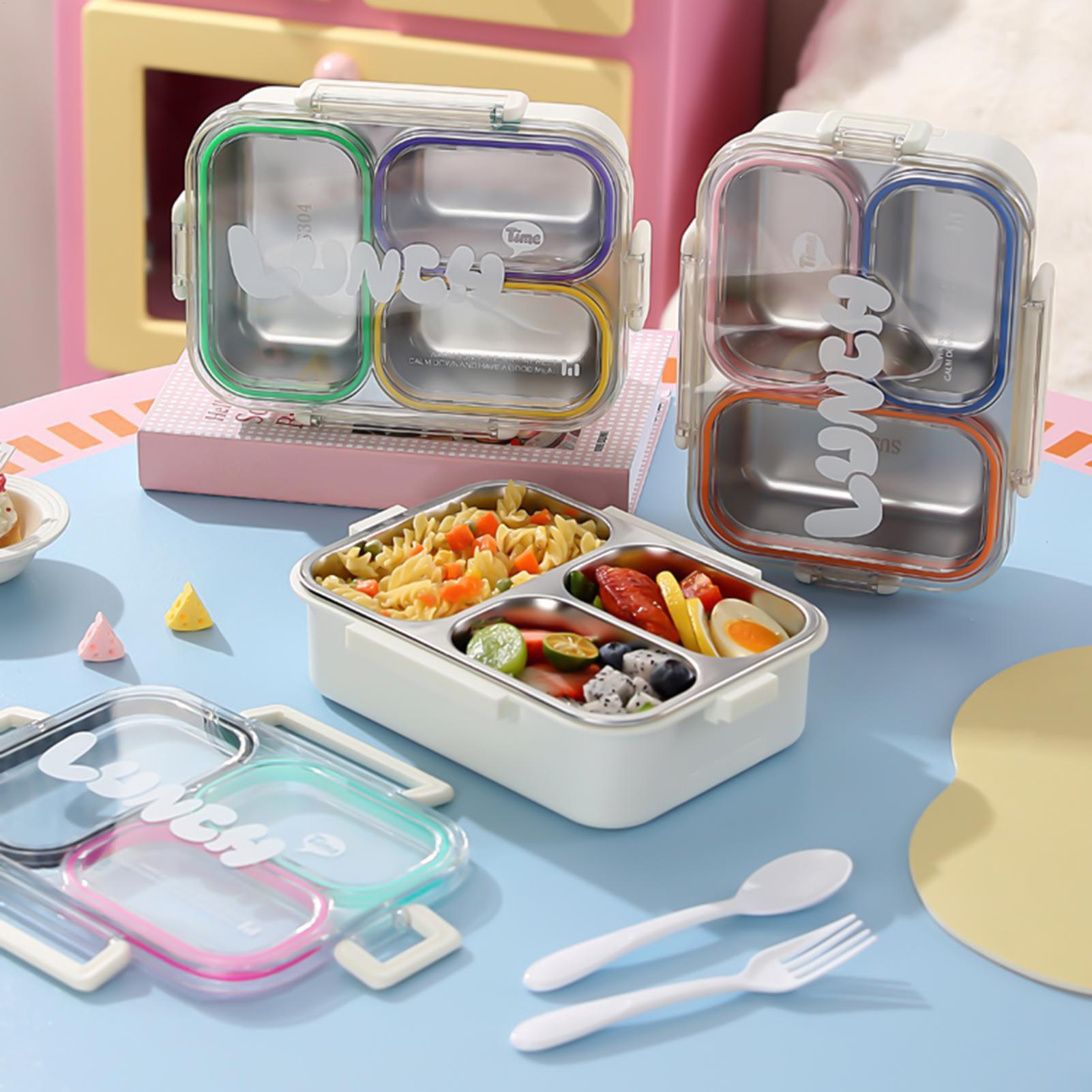 Lonchera de acero inoxidable d - Food Snacks For School reseña y precio