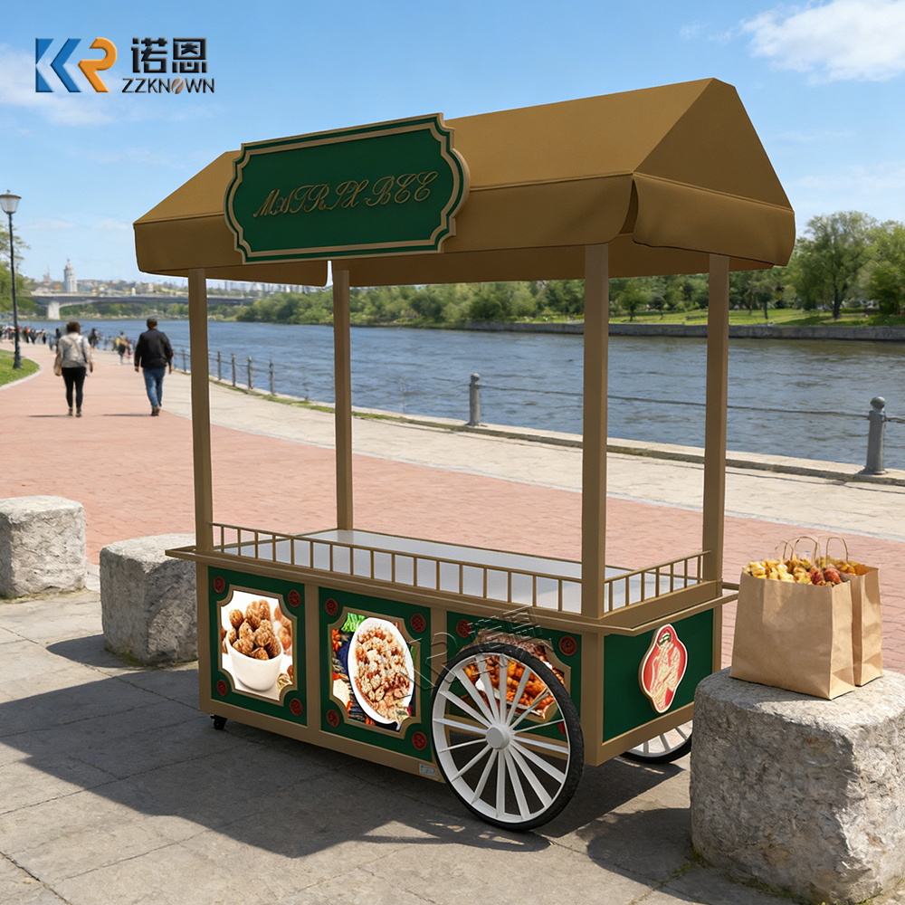Carrito de Comida Portátil Ele - Food City Snacks reseña y precio