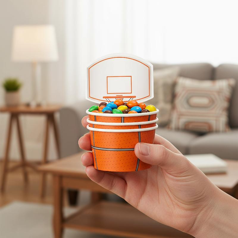 6 Tazas de Papel Desechables p - Food Snacks For Kids Party reseña y precio