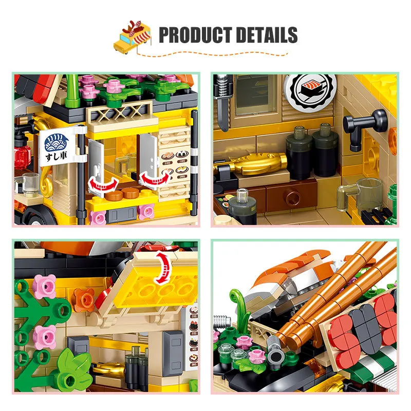 Camión de helados City Friends - Food City Snacks reseña y precio