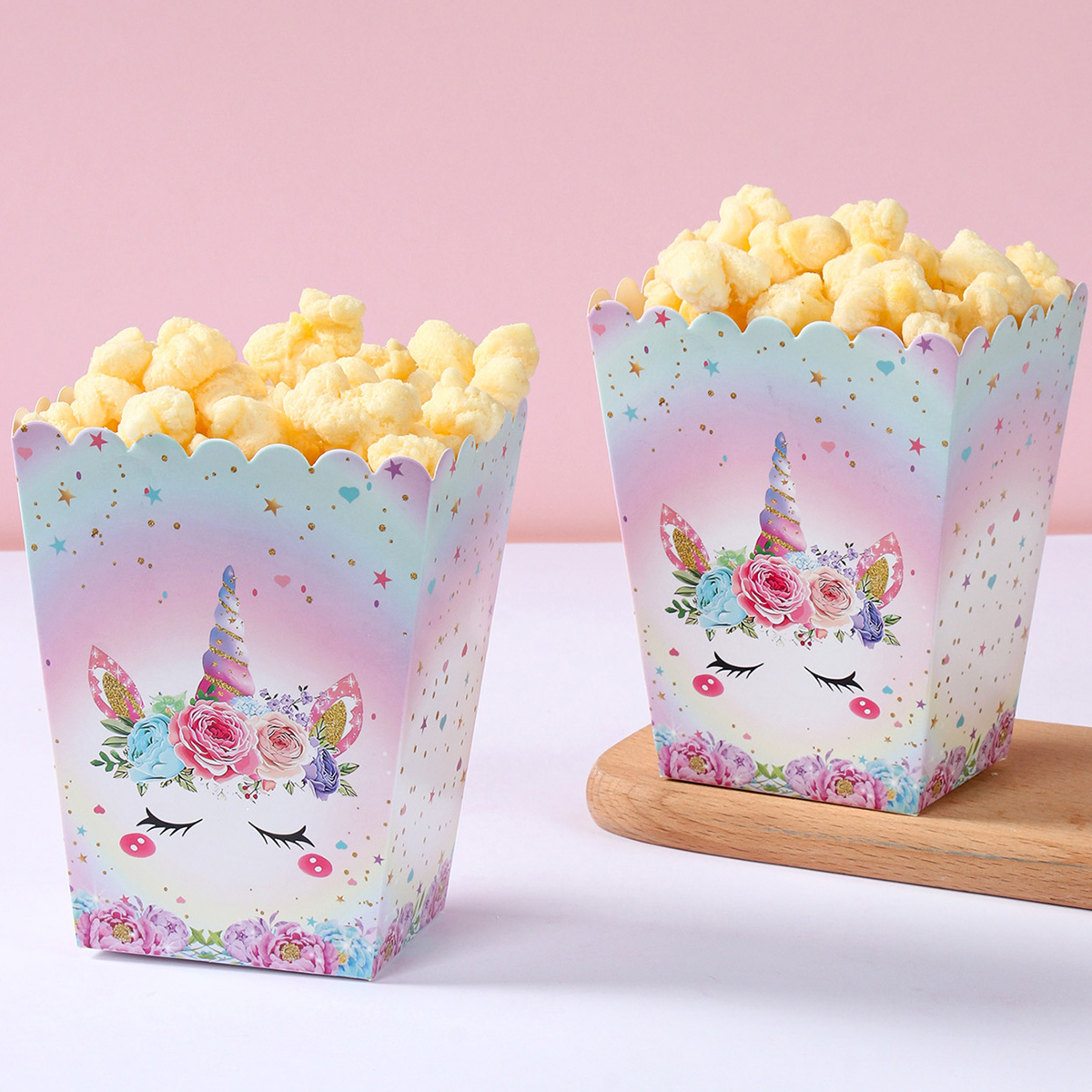 Cajas de papel de 8 piezas par - Food Snacks For Kids Party reseña y precio