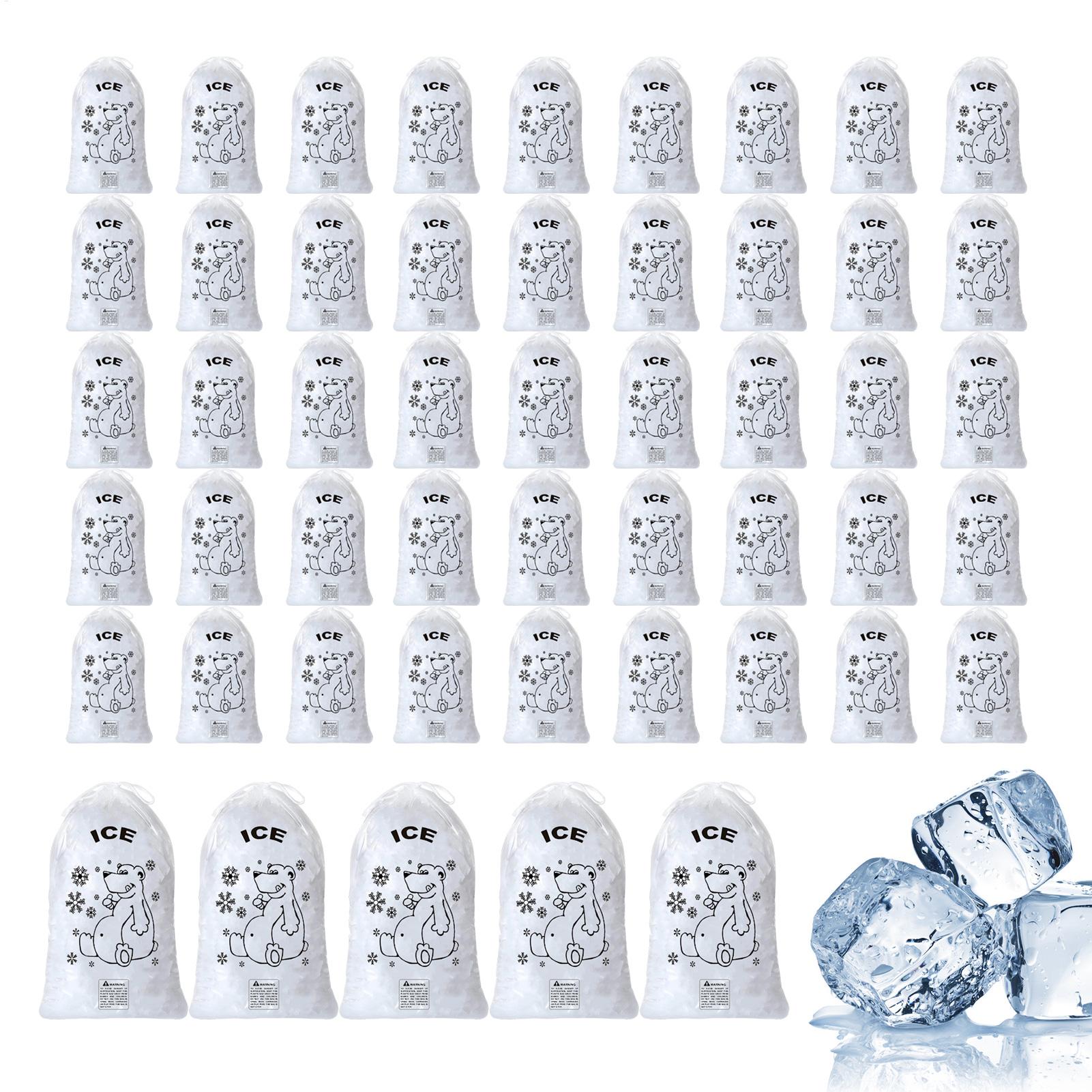 Bolsas para Hielo, 50 Unidades - Food Snacks Delivery reseña y precio