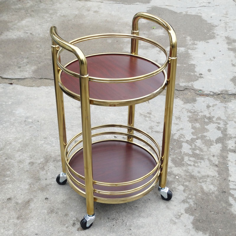 Carrito de vino redondo de luj - Food Snacks Delivery reseña y precio