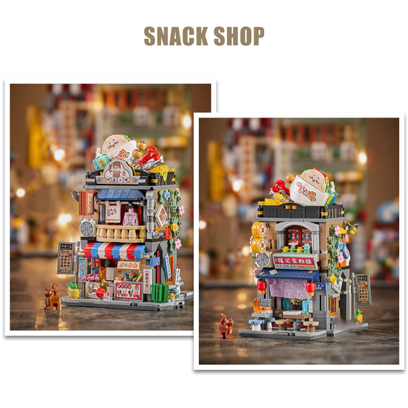 Ciudad Hong Kong Retro comida  - Food City Snacks reseña y precio