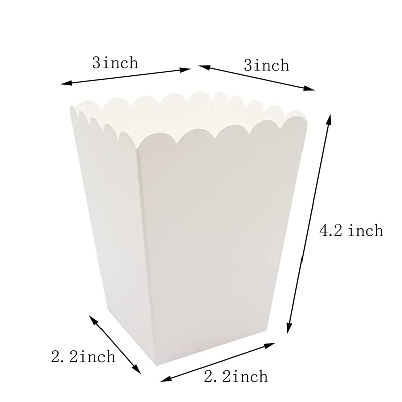 12 Uds. De cajas de papel para - Food Snacks For Kids Party reseña y precio