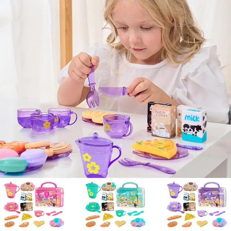 Juego de té de juguete para ni - Food Snacks For Kids Party reseña y precio