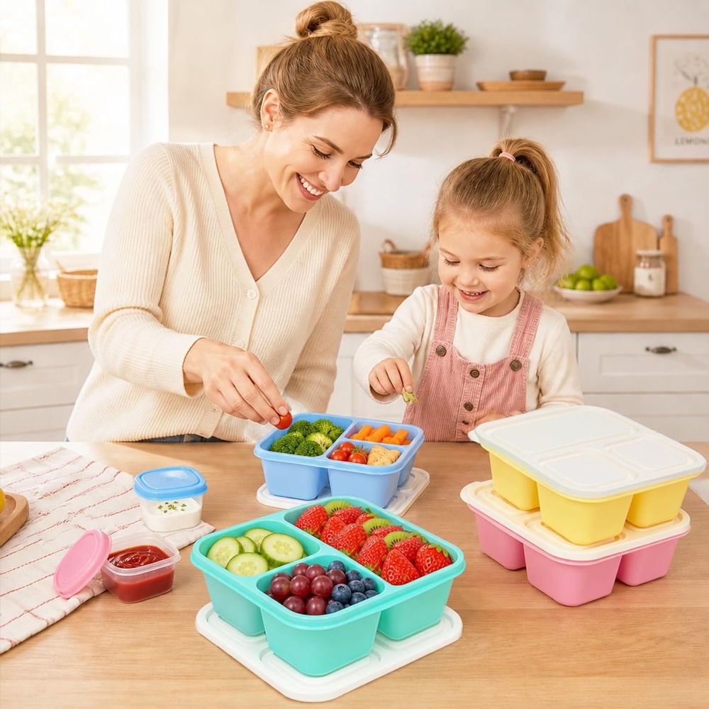 Contenedores de comida Bento d - Food Snacks For School reseña y precio