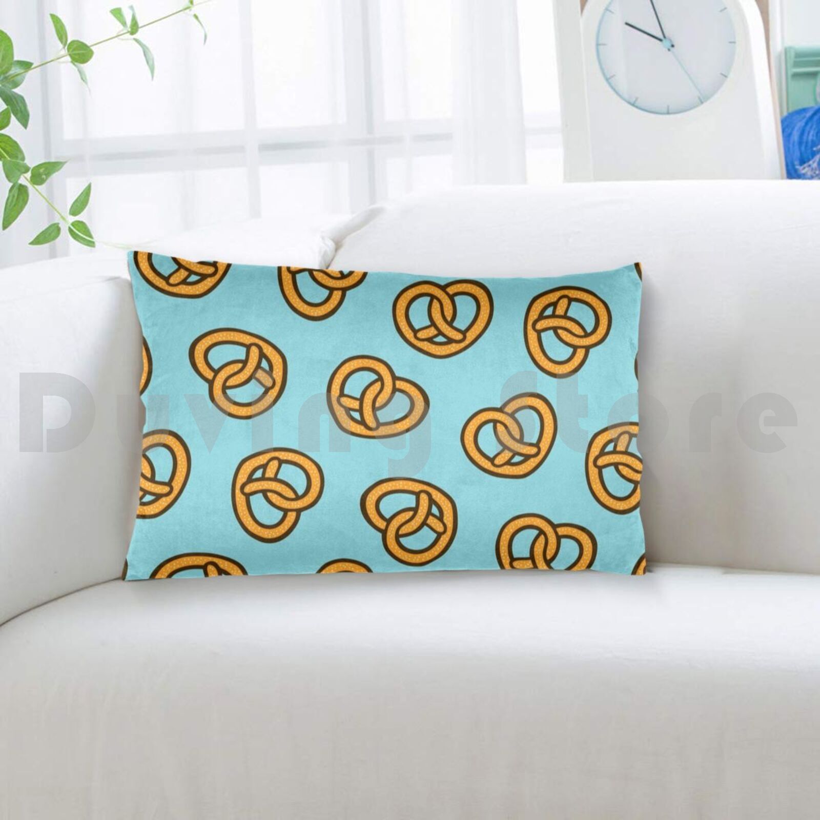 Funda de almohada con patrón I - Foody Snacks reseña y precio