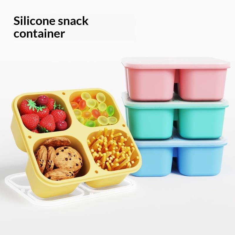 Lonchera de Silicona de Grado  - Food Snacks For School reseña y precio