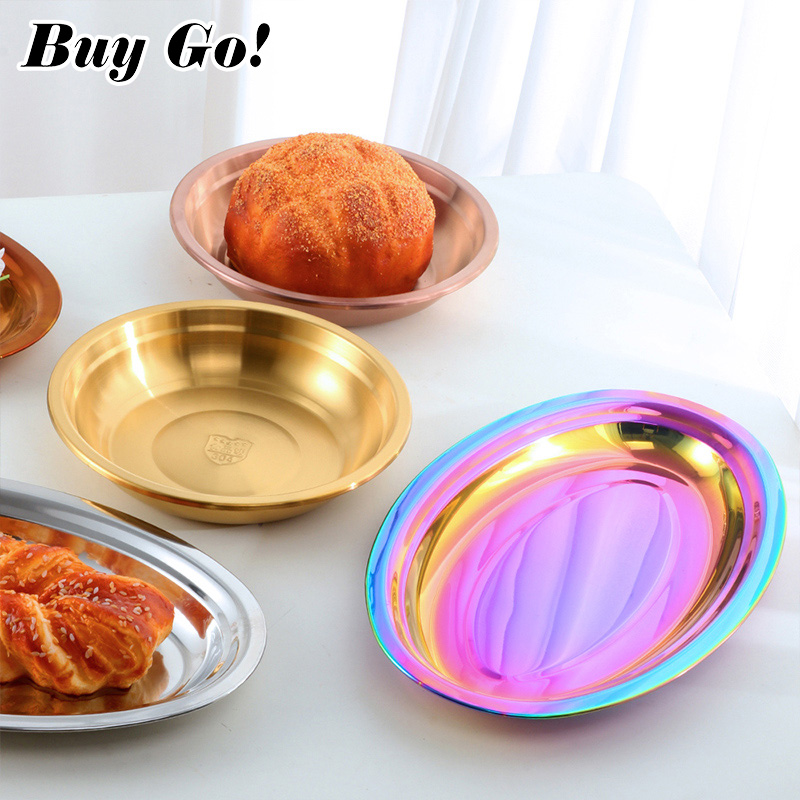 Platos de comida de acero inox - Food Snacks To Buy reseña y precio