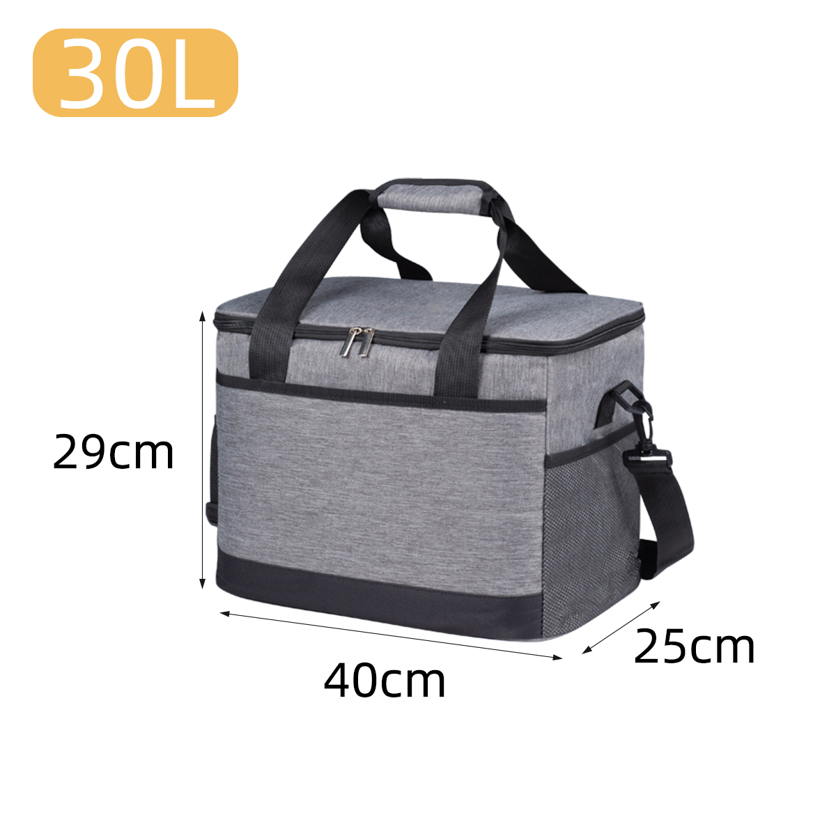 Bolsas de almuerzo aisladas po - Food Snacks Delivery reseña y precio