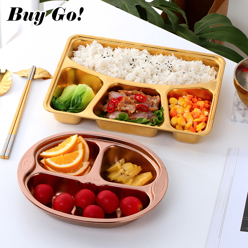 Bandeja dividida de comida ráp - Food Snacks To Buy reseña y precio